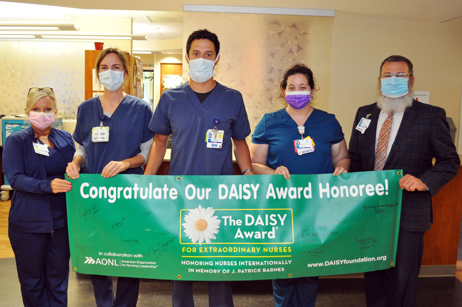 St. Mary’s Nurse David Gladys Honored for Extraordinary Care